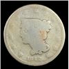 Image 2 : 1842 Braided Hair Large Cent 1c Grades g+