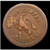 Image 2 : (1863) US Copper Civil War Token FR-202/434a 1c Grades vf++
