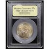 Image 2 : 1996-s Olympics Soccer Modern Commem Half Dollar 50c Graded ms70, Perfection By USCG