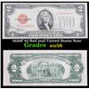 Image 1 : 1928F $2 Red seal United States Note Grades Choice AU/BU Slider