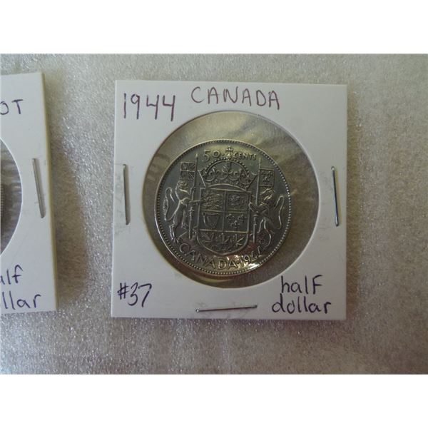 1944 Canada Half Dollar