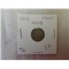 Image 1 : 1904 NFLD Silver 5 Cent