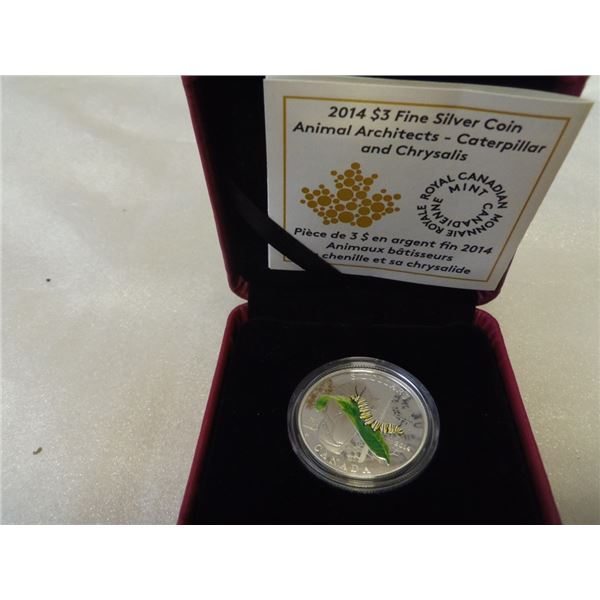 2014 $3 Fine Silver Coin