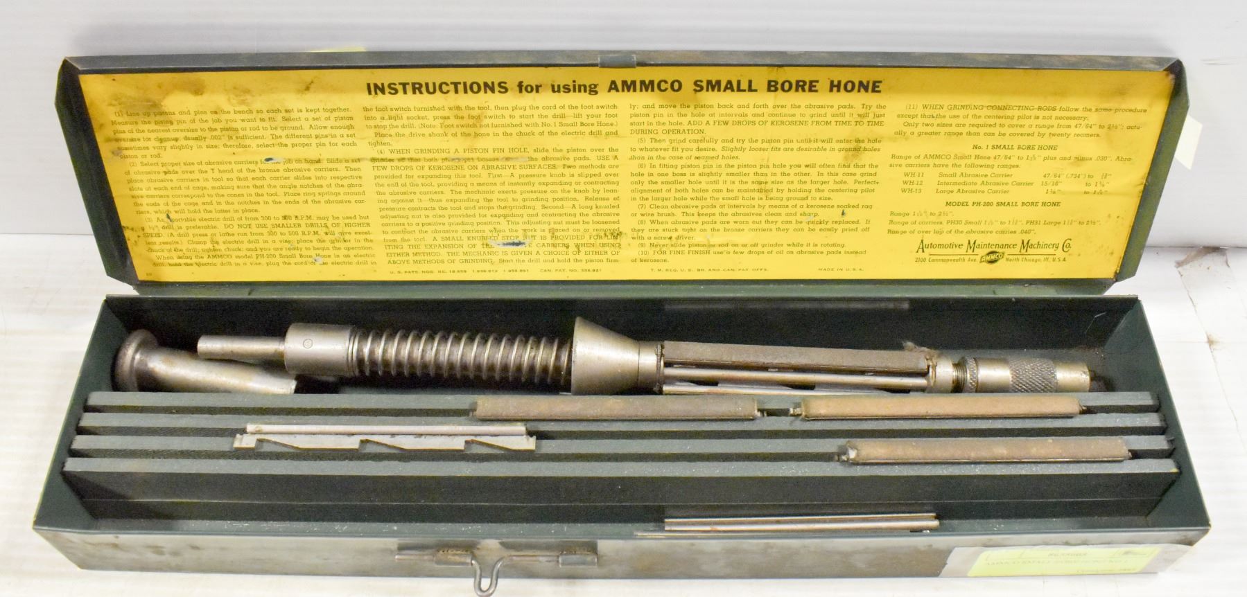 Small Hone AMMCO SMALL BORE HONE NO 1