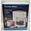 NEW MORNING MAKER PROCTOR-SILEX COFFEE MAKER