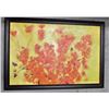 Image 1 : HOME SENSE PAINTING 24 X 36 BUTTERFLIES - BLOSSOMS