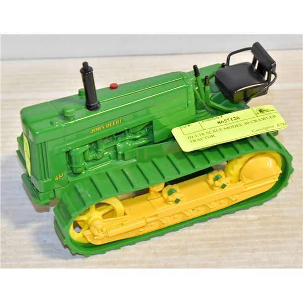 JD 1 18 SCALE MODEL 40 CRAWLER TRACTOR