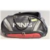 Image 1 : BLACK "PING" GEAR BAG WITH 1ST AID KIT,