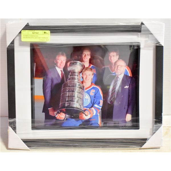 Frameworth Sports Marketing impression de la victoire de Wayne Gretzky en 1988 à la Coupe Stanley