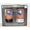 Image 1 : NFL FOOTBALL SALT & PEPPER SHAKERS NEW PATRIOTS
