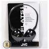 NEW JVC FLATS STEREO HEADPHONES