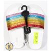 Image 1 : NEW SIZE 7 WOMEN'S RAINBOW SANDALS