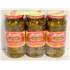 Image 1 : 3PK MEZZETTA DELI-SLICED HOT JALAPENO PEPPERS 473M