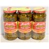 Image 1 : 3PK MEZZETTA DELI-SLICED HOT JALAPENO PEPPERS 473M