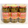 Image 1 : 3PK MEZZETTA DELI-SLICED HOT JALAPENO PEPPERS 473M