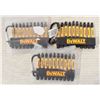 Image 1 : NEW PACK OF 3 DEWALT SCREWDRIVER BITS
