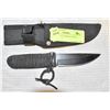 AVALANCHE CAMPING  B;ACK STEEL  KNIFE