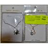 Image 1 : 2 NECKLACES W/PENDANT JEWELLERY