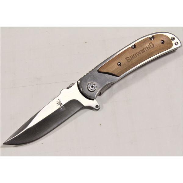 NEW BROWNING HEAVY DUTY FOLDING POCKET KNIFE