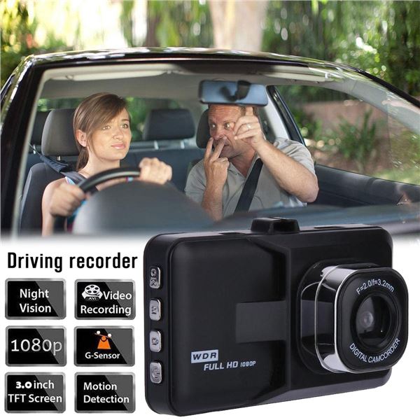 NEW 1080P VEHICLE DASHCAM IN BOX