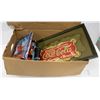 Image 1 : BOX OF ASSORTED COCA COLA ITEMS
