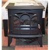 ELECTRIC WOOD STOVE FIREPLACE WITH FLAME EFFECT