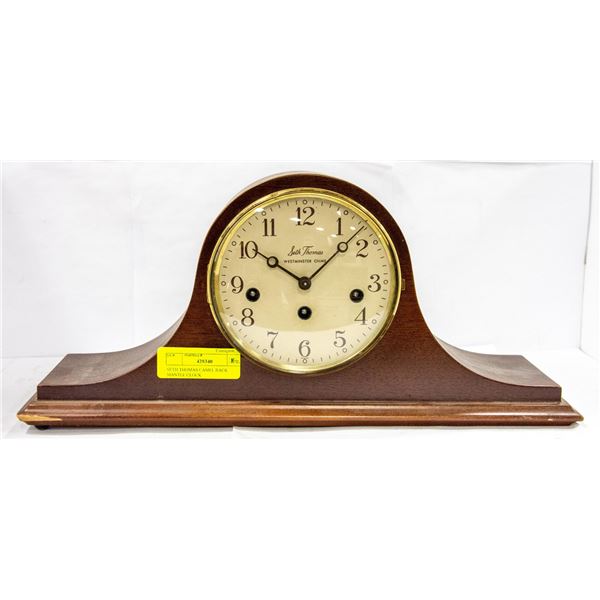 SETH THOMAS CAMEL BACK MANTLE CLOCK