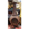 CAST IRON WOOD BURNINGT CHIMNEY OUTDOOR FIREPLACE