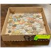 100 VARIOUS WORLD COINS