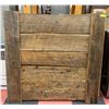Image 1 : CUSTOM RECLAIMED BARN WOOD TWIN HEADBOARD W/