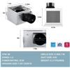 Image 2 : NEW TECH DRIVE VERY QUIET BATHROOM VENTILATION FAN