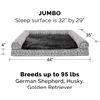 Image 2 : NEW FUR HAVEN LARGE BOULDER GREY PET BED
