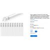 Image 1 : SUNCO LIGHTING 10 PACK 4FT T8 LED TUBE 18W=40W