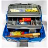 Image 2 : 2 FISHING RODS WITH TACKLE BOX & TACKLE