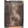 Image 1 : FRAMED MARILYN MONROE WALL HANGING 27" X 39"