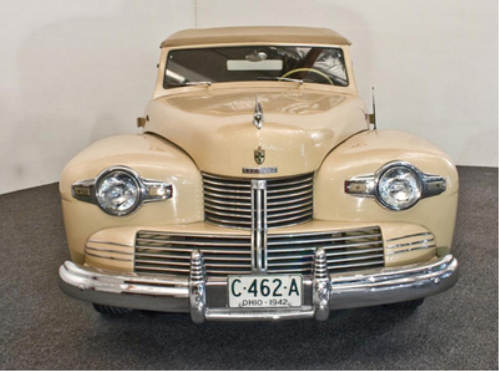 Lincoln continental convertible 1942