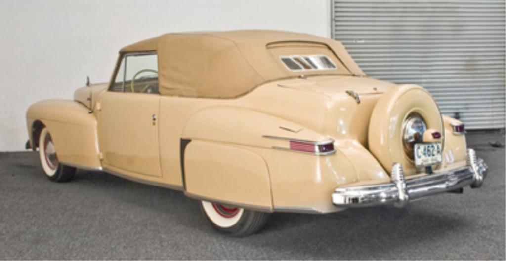 Lincoln continental convertible 1942