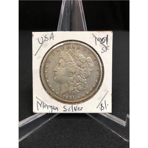 1901 USA MORGAN SILVER DOLLAR (SAN FRANCISCO MINTED)