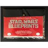 Image 1 : 1977 Vintage Star Wars A New Hope Movie Blueprints New in Bag - 15 Blue Prints