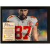 Image 2 : TRAVIS KELCE SIGNED KC CHIEFS 8 X 10 (RA COA)