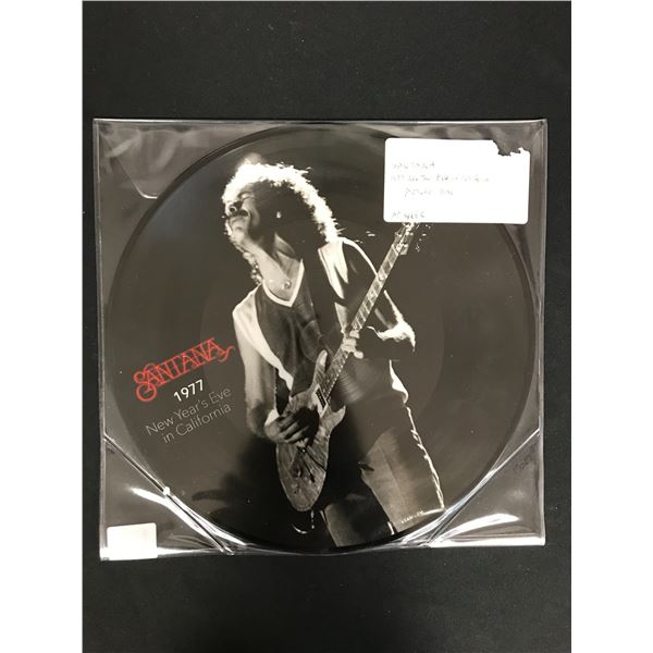 SEALED SANTANA PICTURE DISC VINYL RECORD