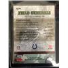 Image 2 : 2007 FLEER ULTRA PAYTON MANNING GAME USED PATCH FIELD GENERALS