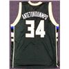 Image 1 : Giannis Antetokounmpo Signed Jersey (Beckett Witnessed)