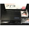 Image 2 : SONY PLAYSTATION 3 WITH BOX (NO CONTROLLERS)