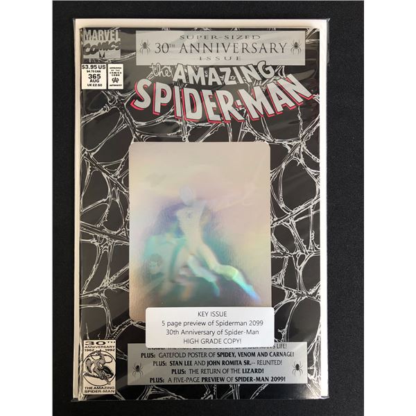 The AMAZING SPIDER-MAN #365 (MARVEL COMICS)