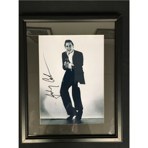 JOHNNY CASH SIGNED AND FRAMED 8 X 10 (RA COA)