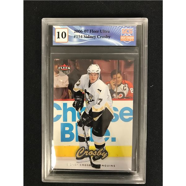 2006-07 FLEER ULTRA NO.154 SIDNEY CROSBY (GCG 10)