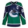 Image 2 : BO HORVAT SIGNED ADIDAS PRO VANCOUVER CANUCKS REVERSE RETRO JERSEY (AJ COA)