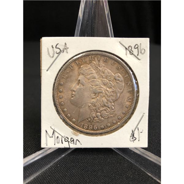 1896 USA MORGAN SILVER DOLLAR