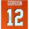 Image 2 : JOSH GORDON SIGNED CLEVELAND BROWNS FOOTBALL JERSEY (JSA COA)